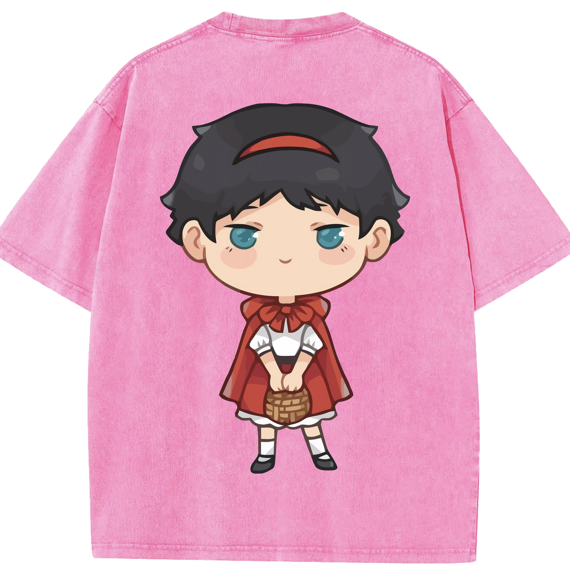 （画像用） ハイキュー!! Haikyu!! 綿100% ヴィンテージ風 半袖Tシャツ（背面プリント）